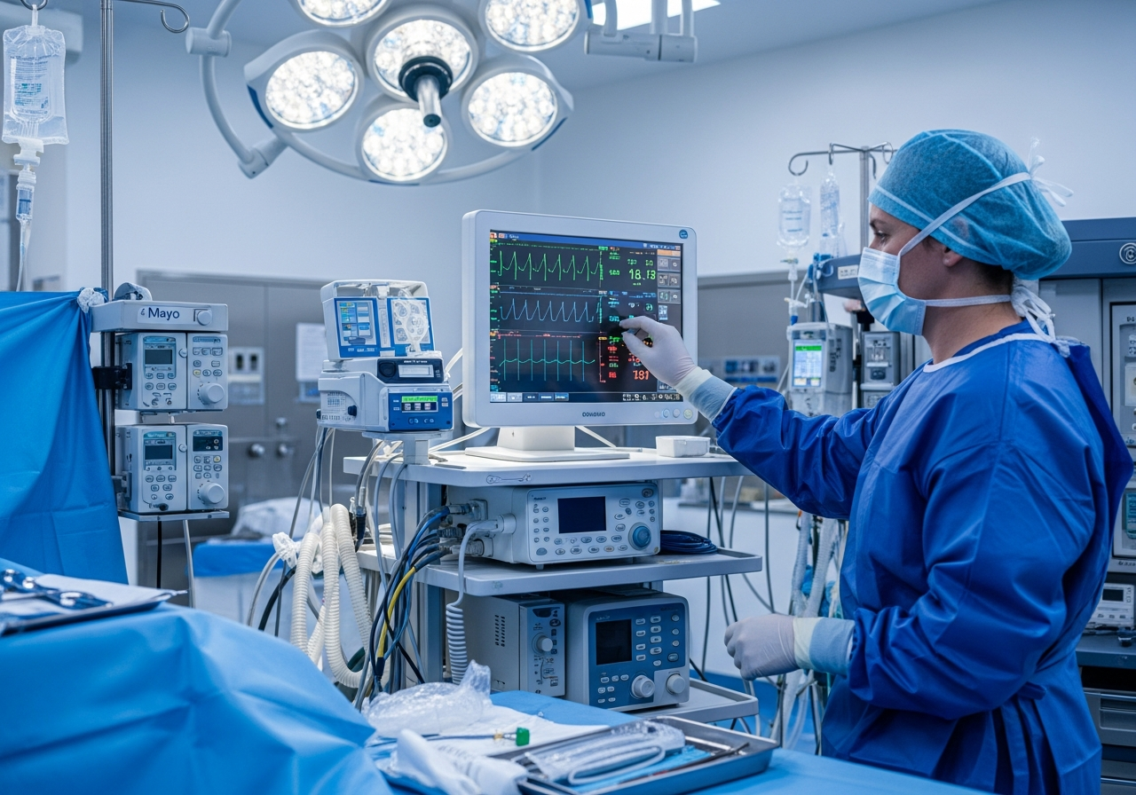 Anesthesiology healthcare professionals