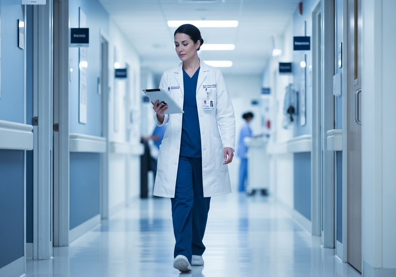 Hospitalist healthcare professionals